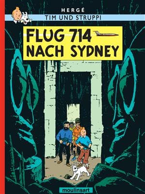 کتاب آلمانی Flug 714 Nach Sydney – Vol 21 تن تن آلمانی — تصویر ۲
