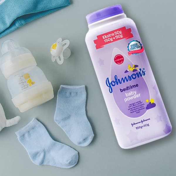 پودر بچه جانسون (Johnson) Bedtime Baby powder وزن 150 گرم — تصویر ۲
