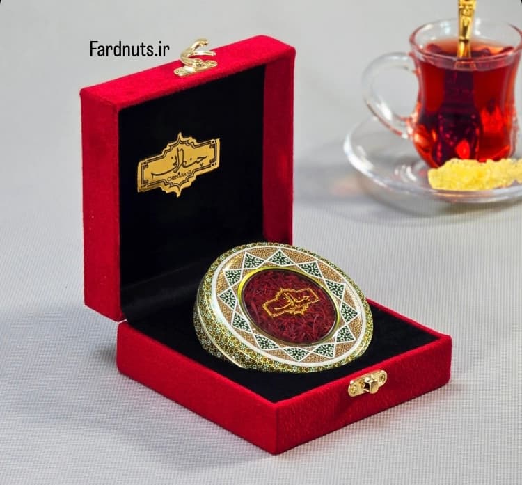 زعفران سوپر نگین 5 گرمی با پک مخمل کادویی