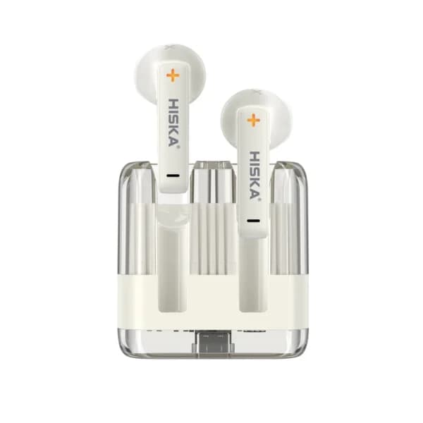 ایربادز هیسکا مدل FX-559 با کیس شیشه‌ای
