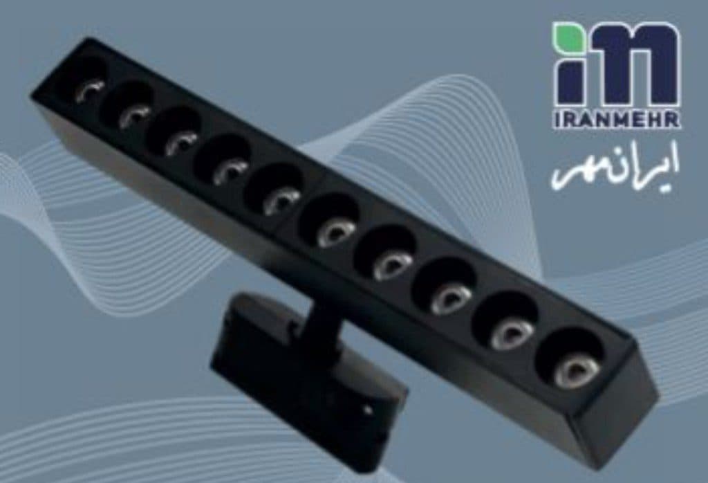 چراغ ریلی طرح مگنتی تک پایه 20 وات LED یخی ایران مهر