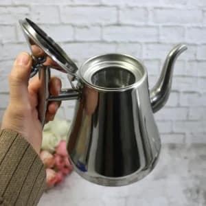 قوری استیل عربی ۱٫۵ لیتری آهنربا نگیر یونیک — تصویر ۲