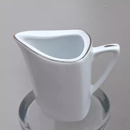 سس خوری چینی سفید لب طلا چینی پردیس درجه یک