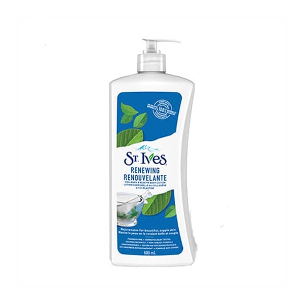 لوسیون بدن کلاژن الاستین سنت ایوز مدل ( Renewing ) حجم 621ml