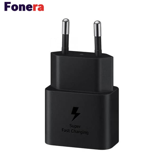 آداپتور 25 وات سامسونگ 2 پین | شارژر اصلی Super Fast Charging — تصویر ۲