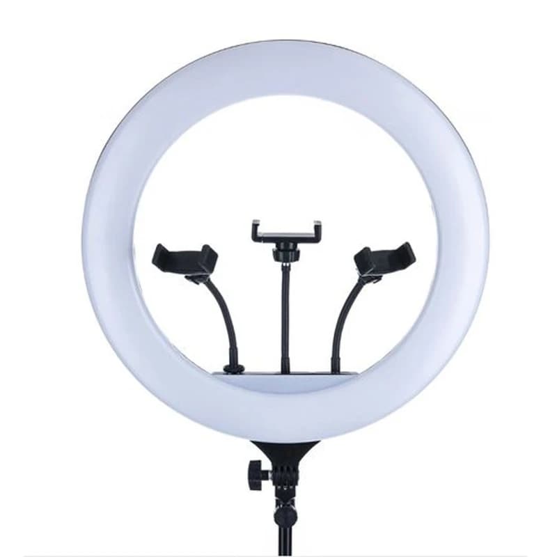 رینگ لایت زئوس با سه پایه فلزی مدل ZEUS YQ-460B