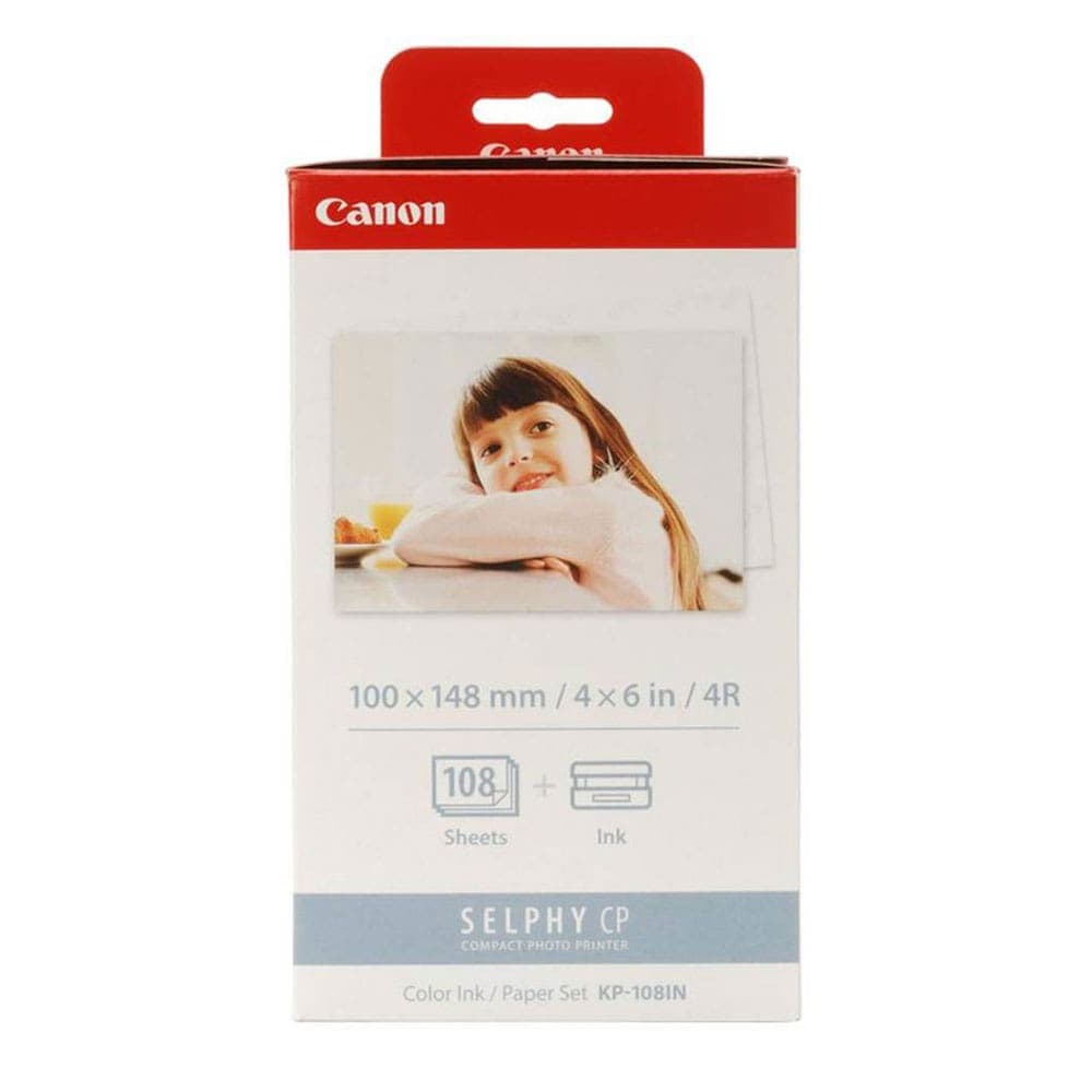 کارتریج ریبون و کاغذ عکس کانن Canon KP-108IN — تصویر ۲