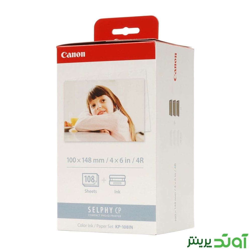 کارتریج ریبون و کاغذ عکس کانن Canon KP-108IN — تصویر ۶