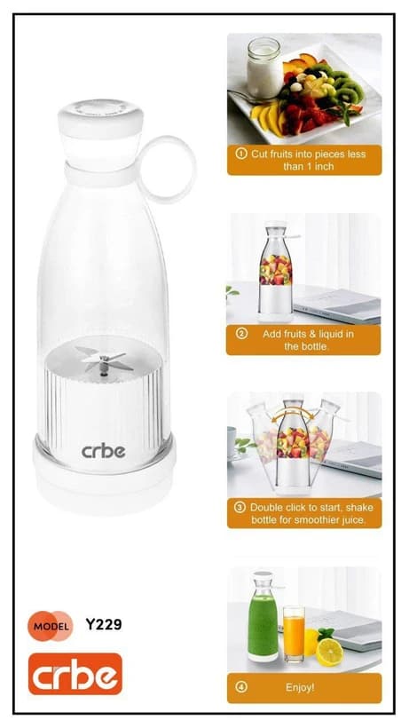 شیکر شارژی کربی CRBE Y229 — تصویر ۶