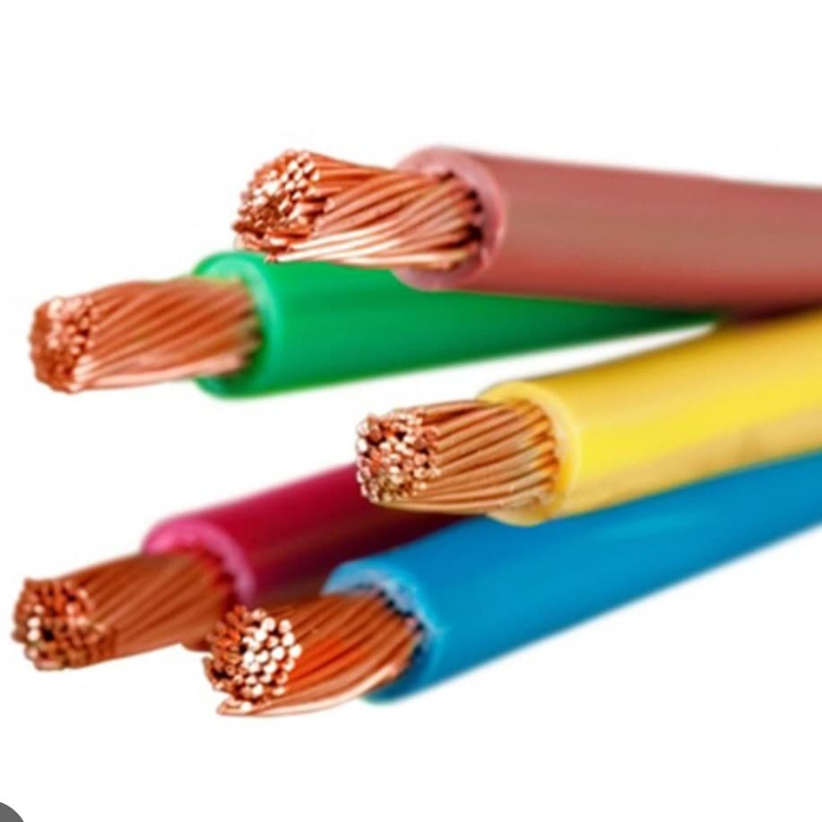 سیم برق 2.5 (دونیم) تمام مس استاندارد افشان متراژ ده متری (پس کرایه)