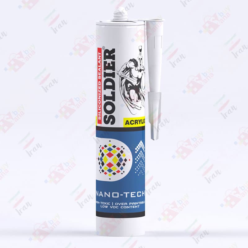 خمیر درزگیر سولجر سفید 480 گرم