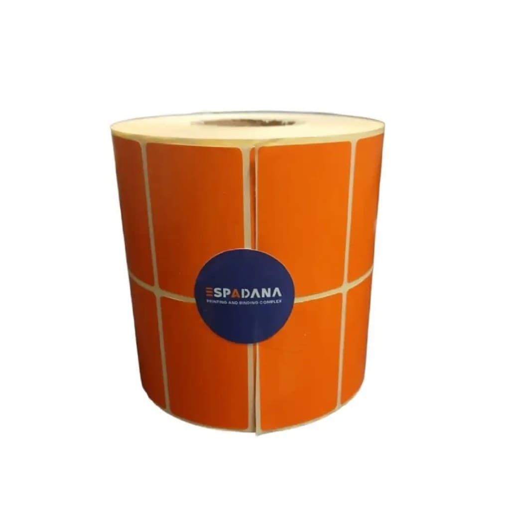 برچسب پرینتر لیبل زن اسپادانا(pvc) مدل 51×34 بسته رول 3000 عددی(پس کرایه) — تصویر ۲