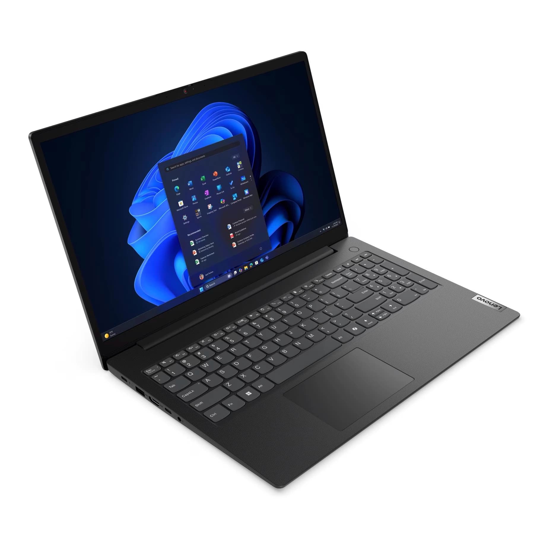 لپ تاپ 15.6 اینچی لنوو مدل Lenovo V15 G6 ITN Intel N100 8GB 256GB SSD M.2 PCIe NVMe — تصویر ۱۱