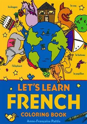 کتاب Let’s Learn French Coloring Book