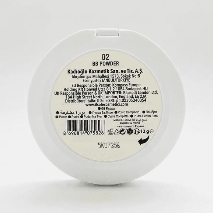 پنکک گابرینی BB Powder - لیرا بیوتی — تصویر ۴