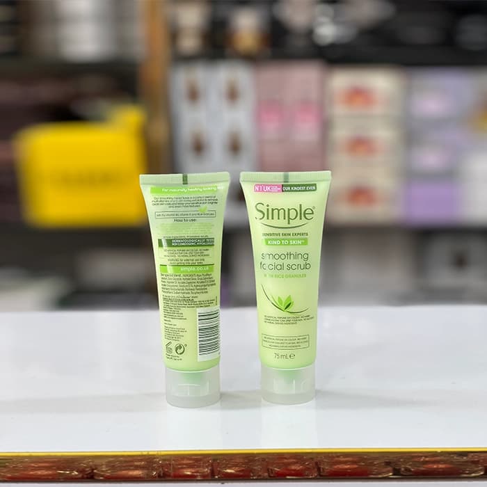 اسکراب لایه‌بردار صورت سیمپل مدل Smoothing حجم 75 میلی‌لیتر - لیرا بیوتی — تصویر ۴