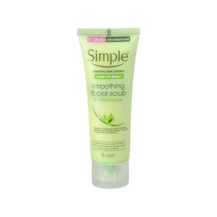 اسکراب لایه‌بردار صورت سیمپل مدل Smoothing حجم 75 میلی‌لیتر - لیرا بیوتی