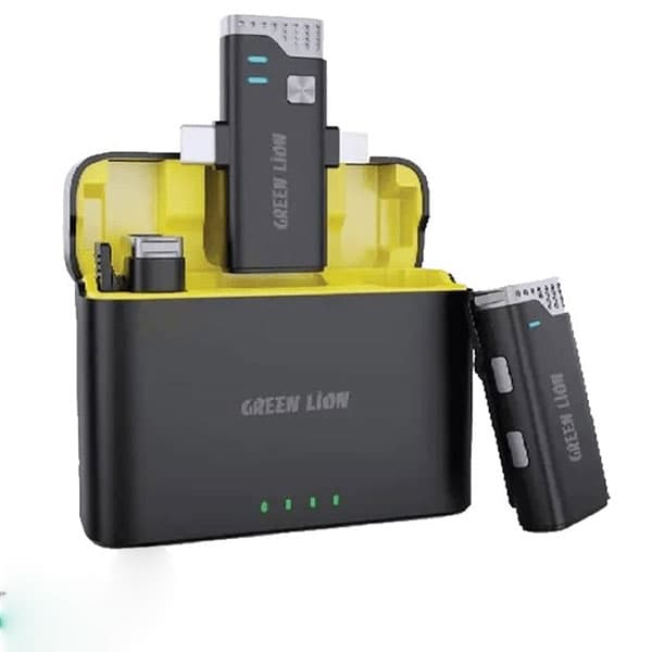 میکروفون یقه ای بیسیم گرین مدل 3in1 MICROPHONE 360