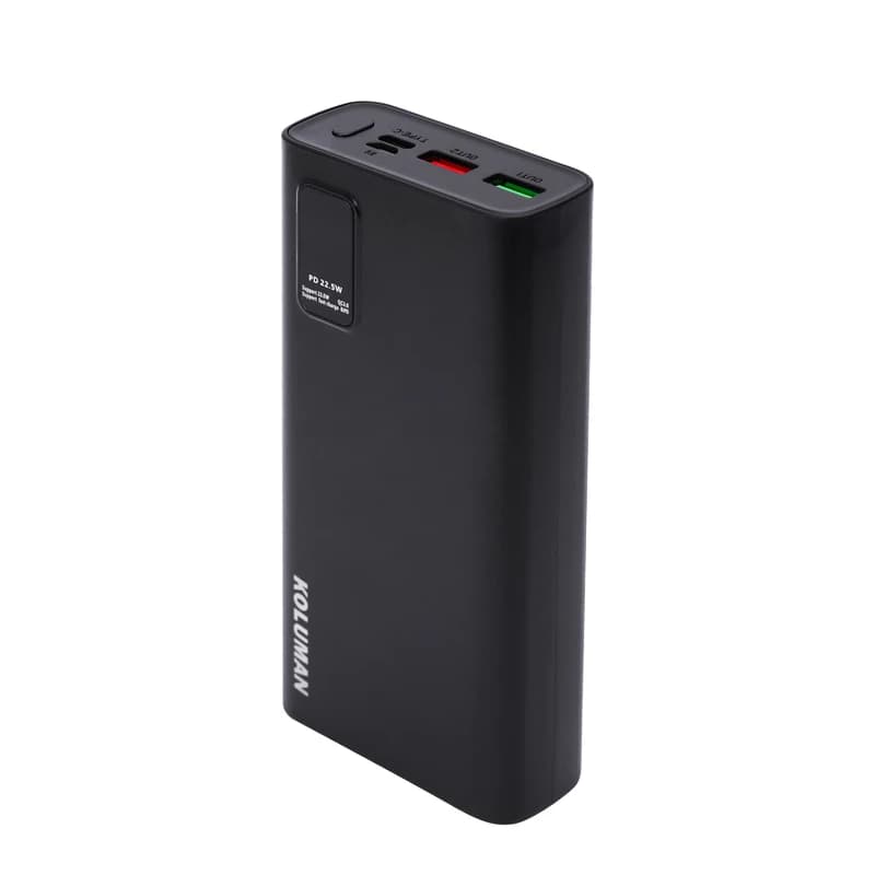 پاوربانک کلومن KP-026 با ظرفیت 20000 میلی آمپر 22.5 وات با گارانتی — تصویر ۲