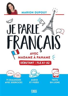 کتاب Je parle français avec Madame à Paname: Débutant A1-A2 + MP3