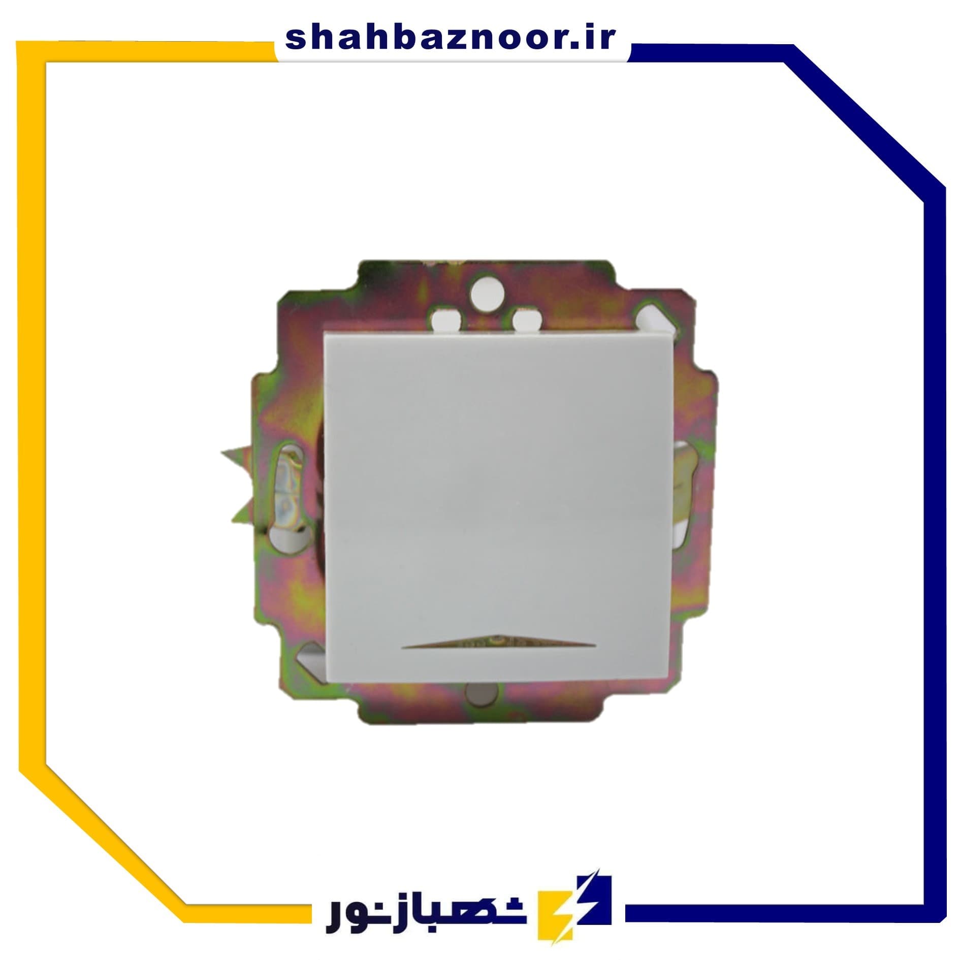 پارت الکتریک مکانیزم کلید تک پل کد 68 — تصویر ۲