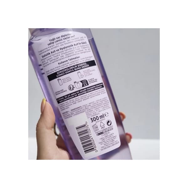 شامپو لورال Loreal Elseve بنفش مدل Hydra Hyaluronic Pure - لیرا بیوتی — تصویر ۳