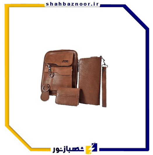 ست کیف چرمی سه تیکه — تصویر ۴