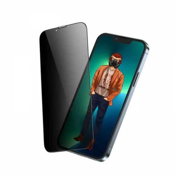 گلس گرین لاین برای اپل Iphone 13/13 pro مدل Desert 9h privacy