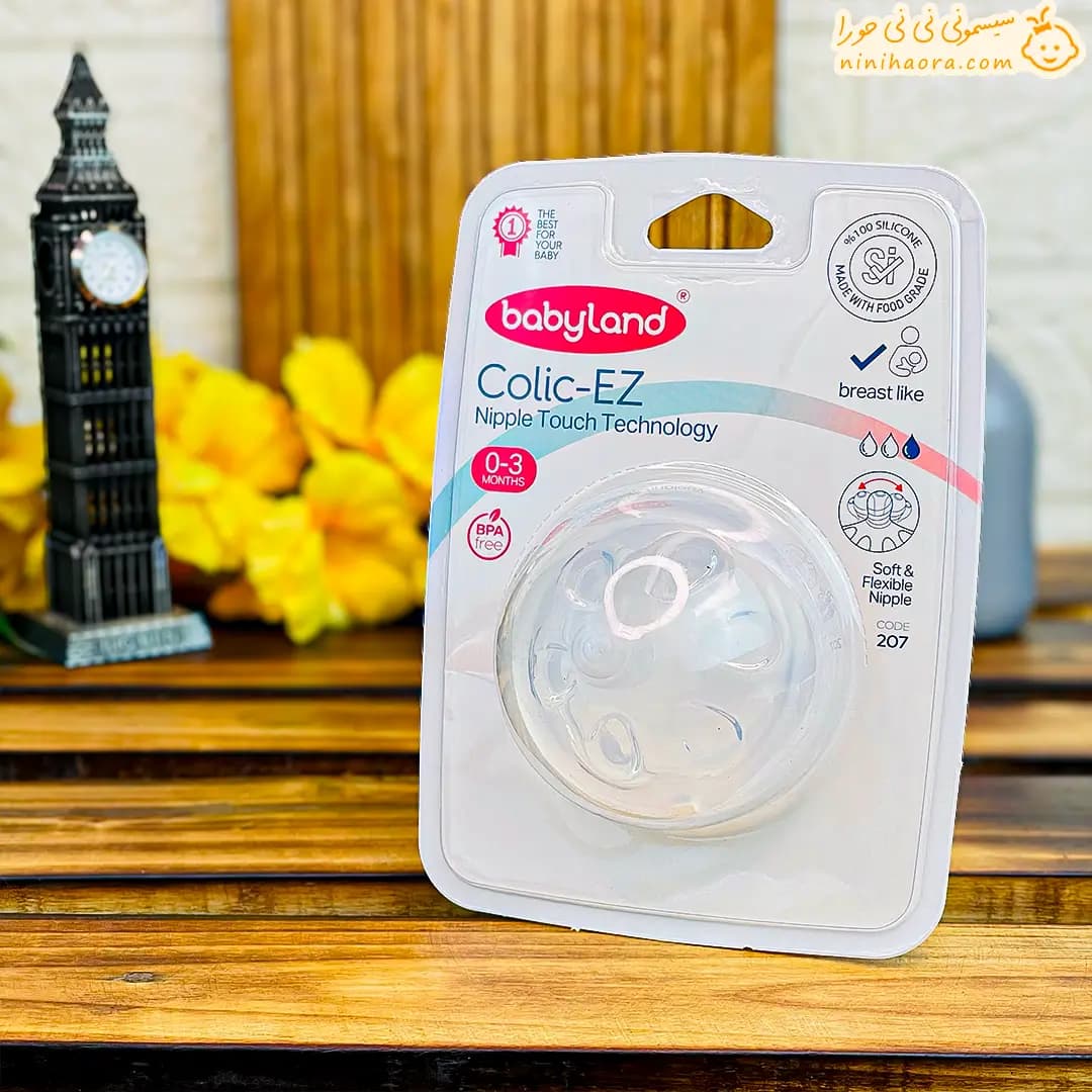 سرشیشه کولیک ایز یک قطره 207بیبی لند — تصویر ۳