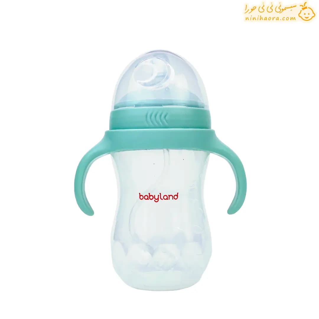 شیشه شیر بیبی لند 300 میلی لیتری مدل 202 — تصویر ۳