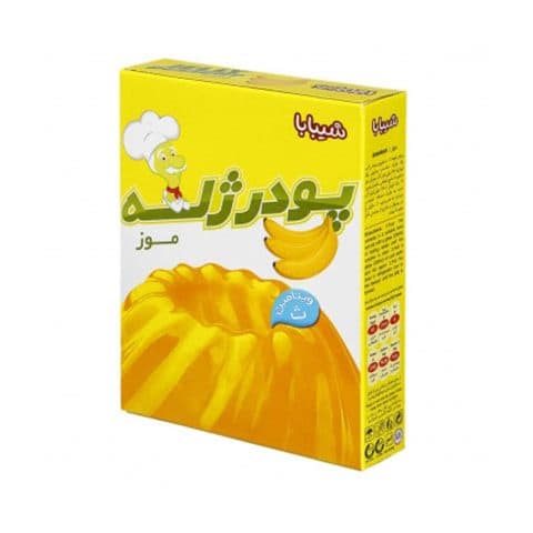 پودر ژل موز شیبابا