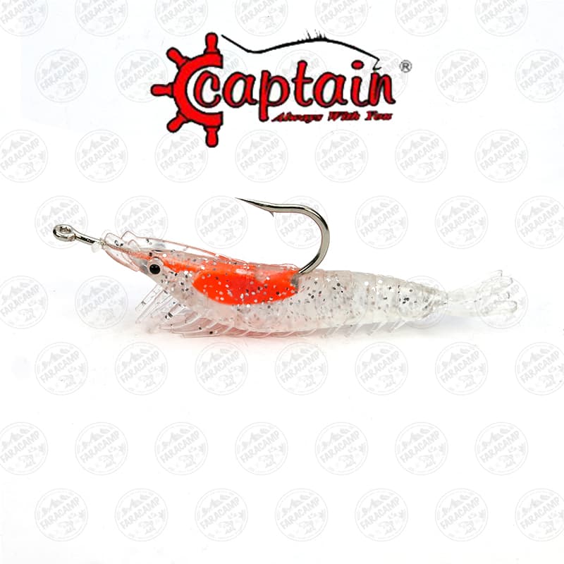 میگو مصنوعی کاپیتان ۸.۵ سانتی متر ۹.۵ گرم مدل ۰۷ Capitan