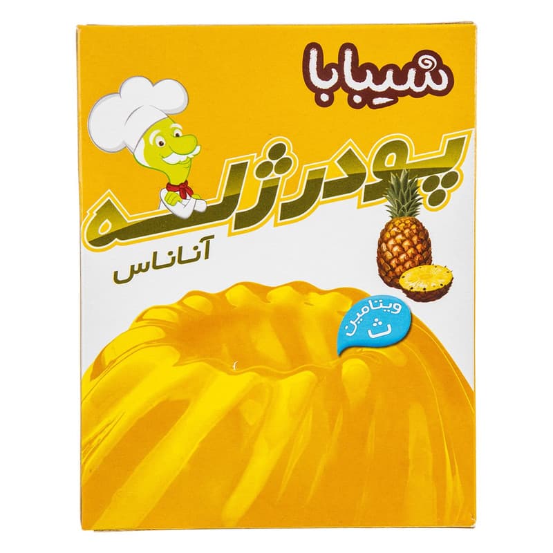 ژله اناناس شیبابا