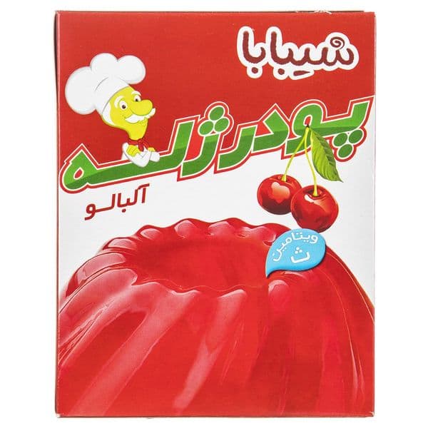 ژله آلبالو شیبابا