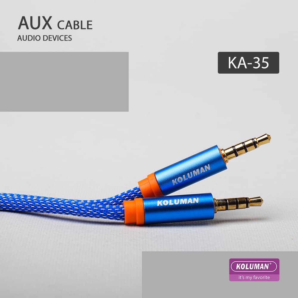 کابل AUX کلومن مدل KOLUMAN KA-35 — تصویر ۶