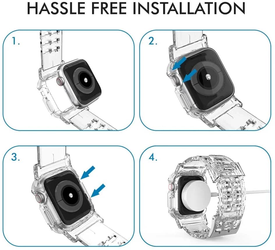 بند اپل واچ جیشاک سایز 42-44-45 Gshock Resist — تصویر ۵