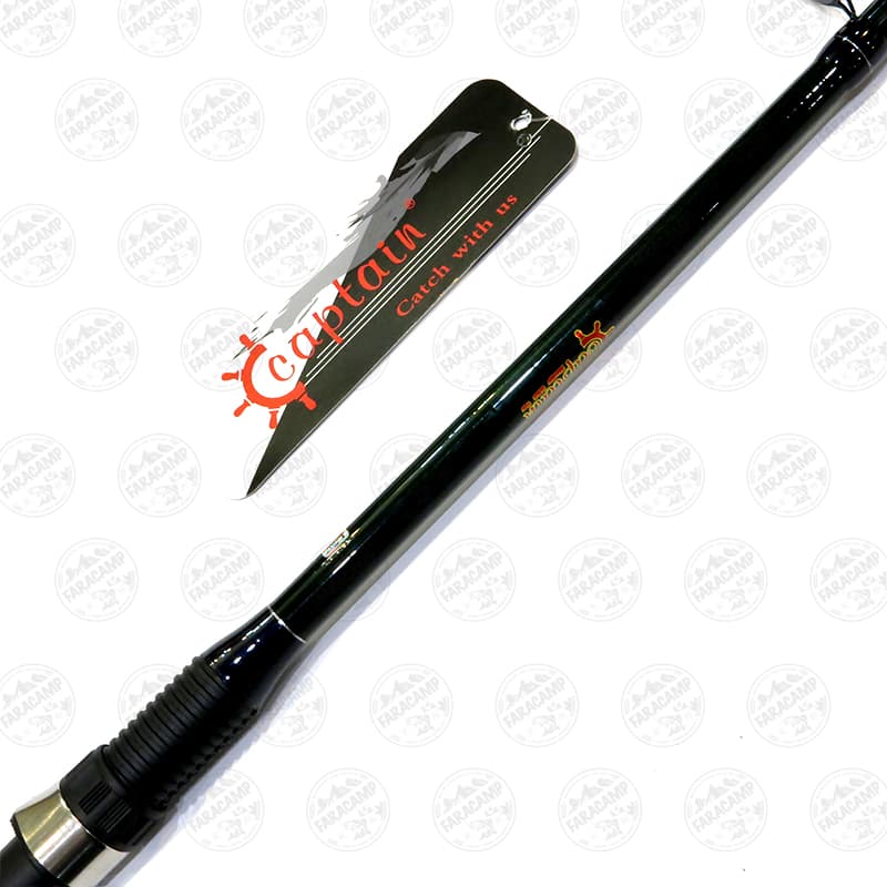 چوب ماهیگیری تلسکوپی رو قایقی کربن کاپیتان۱۸۰ سانتی متر Captain 1513 Camelon Tele Boat — تصویر ۹