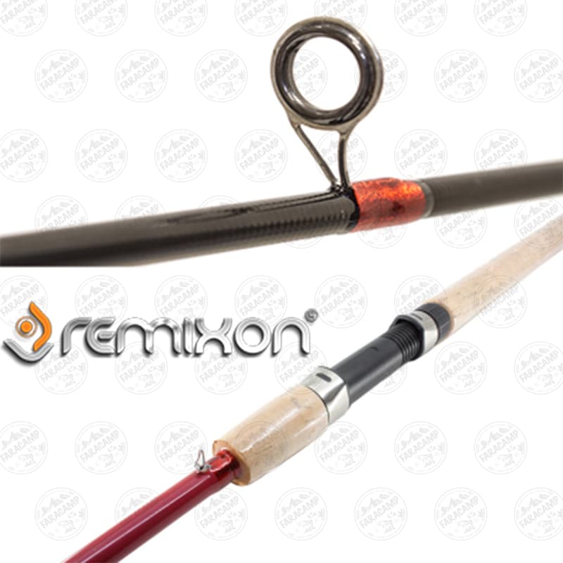 چوب اسپینینگ دو تکه کربن ۲۱۰ سانت رمیکسون مدل Remixon Red Zoom — تصویر ۳