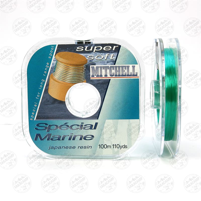 نخ ماهیگیری نایلون سبز میشل سایز ۰.۲۲ ، ۱۰۰متر MITCHELL SPECIAL MARINE