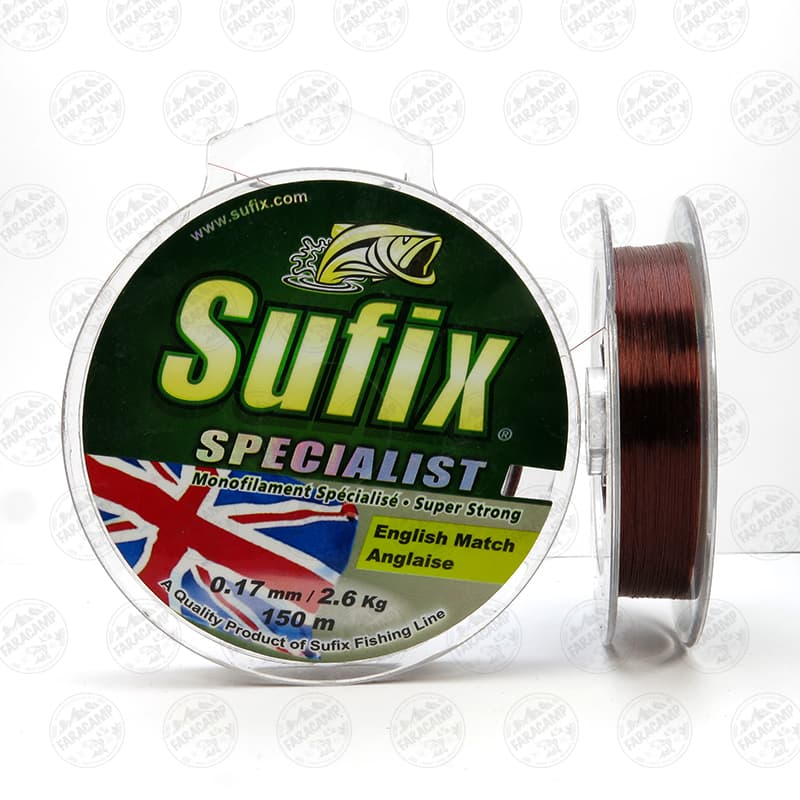 نخ ماهیگیری اسپشیالیست سافیکس سایز ۰.۱۷، ۱۵۰ متر Sufix SPECIALIST