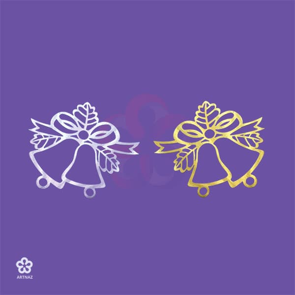 استیکر زنگوله کریسمس — تصویر ۲