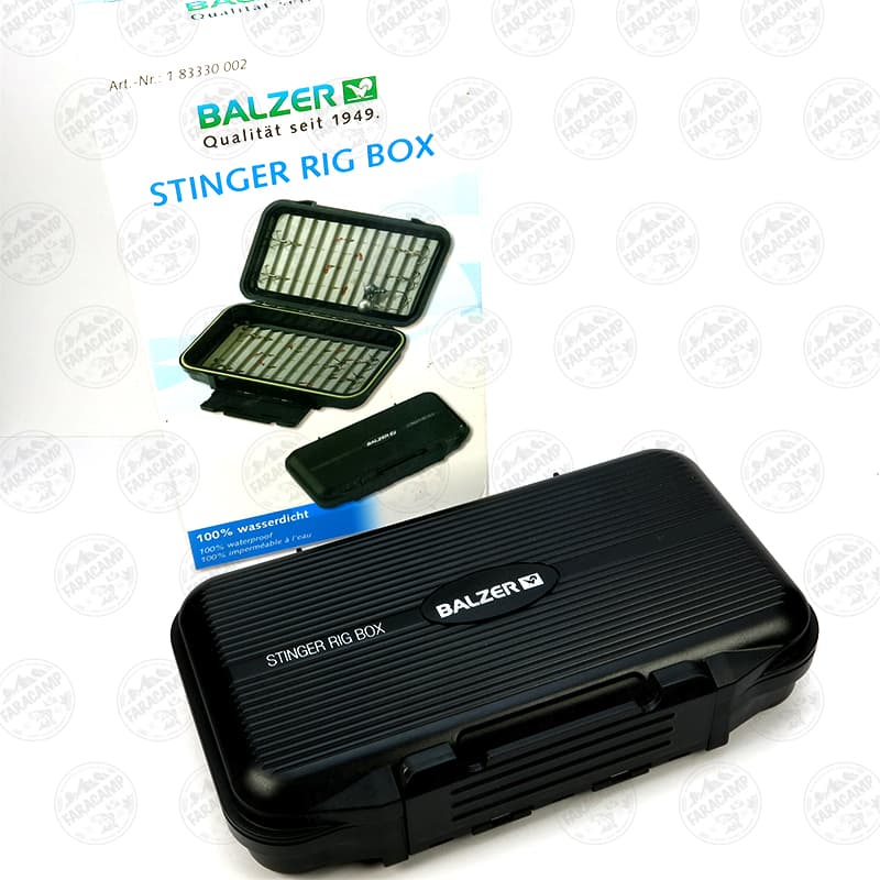جعبه ارگانایزر قلاب، پشه و ریسه ماهیگیری ضد آب بالزر BALZER STINGER RIG BOX