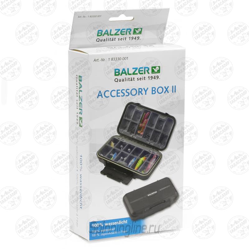 جعبه ارگانایزر لوازم و لور ماهیگیری ضد آب بالزر BALZER LURE/JIG COMBI BOX — تصویر ۲