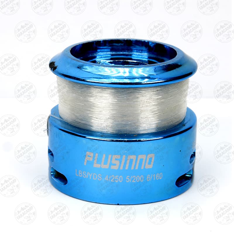 اسپول یدکی چرخ ماهیگیری Plusinno Ck200 همراه با نخ
