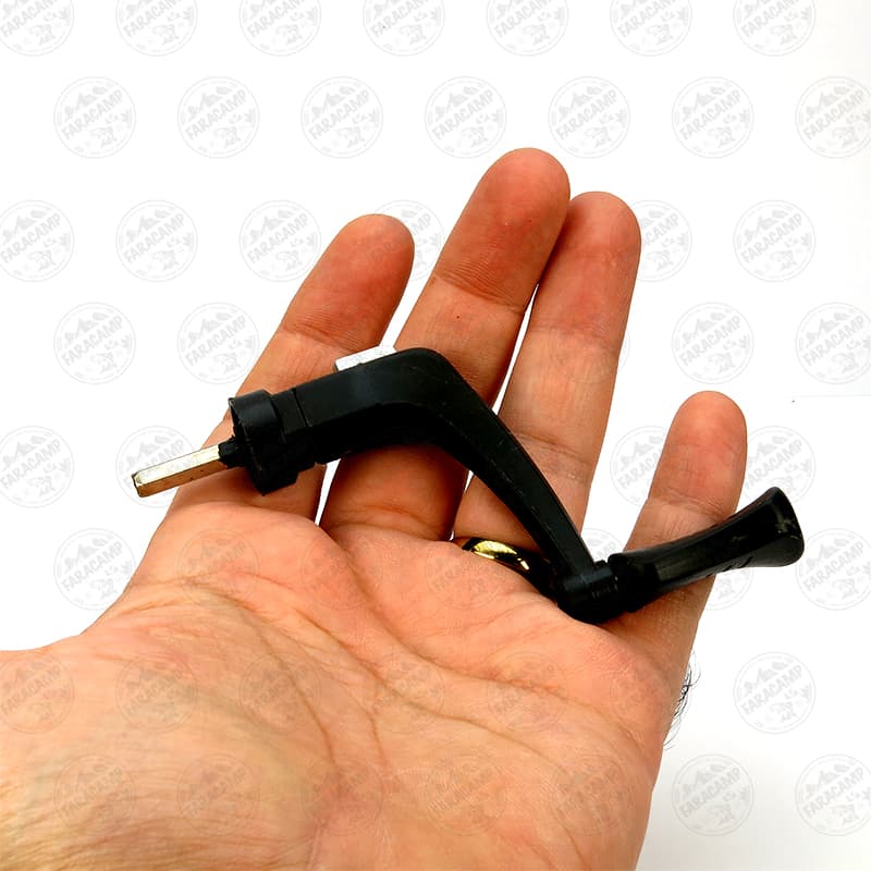 دسته یدکی چرخ ماهیگیری Plusinno Ck200 همراه با پیچ — تصویر ۵
