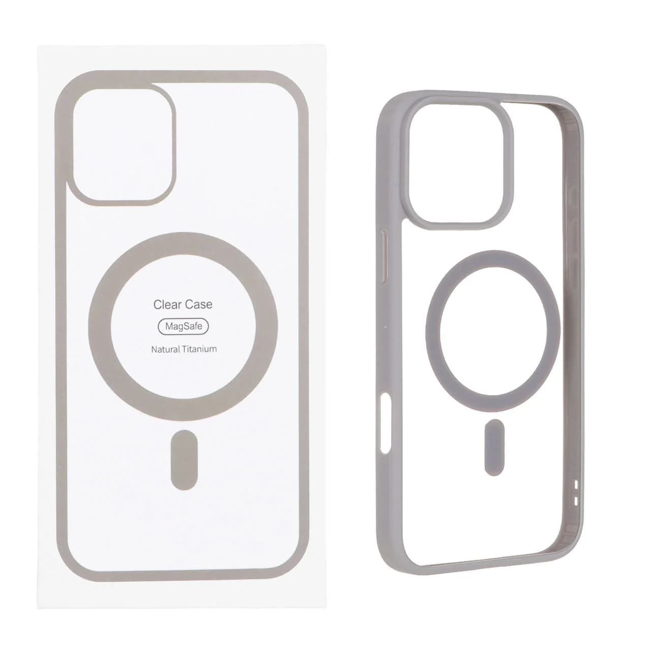 قاب شفاف Apple iPhone 16 Pro Max با قابلیت شارژ MagSafe — تصویر ۲