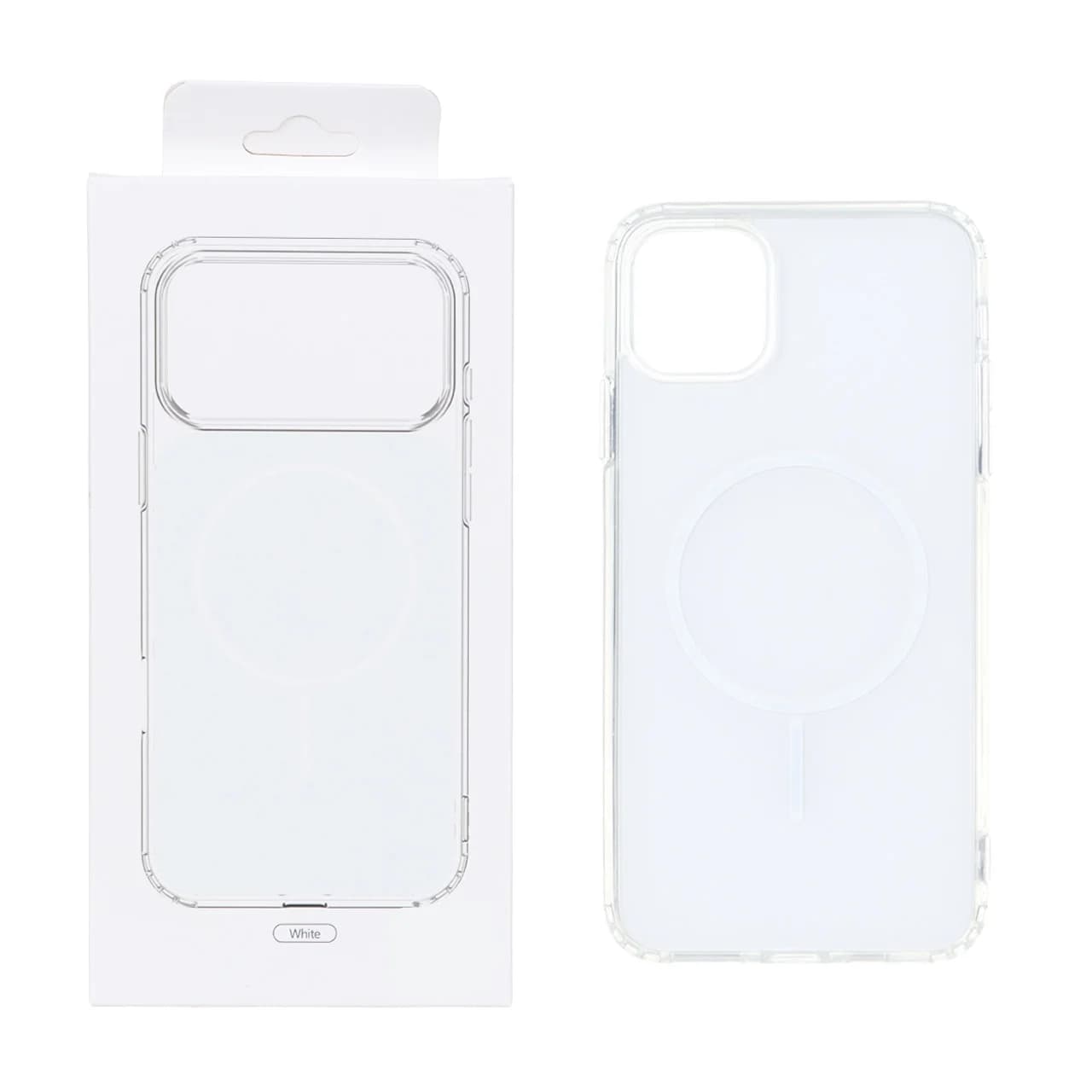 قاب پشت رنگی دور ژله ای با قابلیت شارژ MagSafe مدل Apple iPhone 11 Pro Max — تصویر ۳