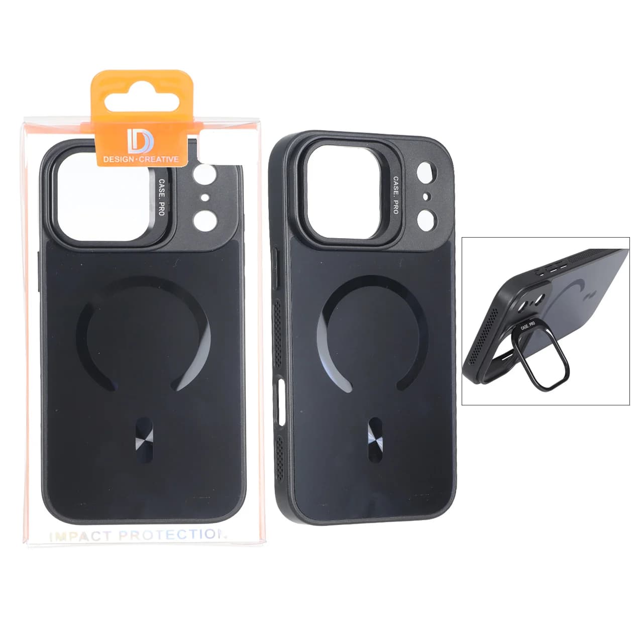 قاب اورجینال PVD Case Pro استندشو MagSafe مدل Apple iPhone 17 Pro Max