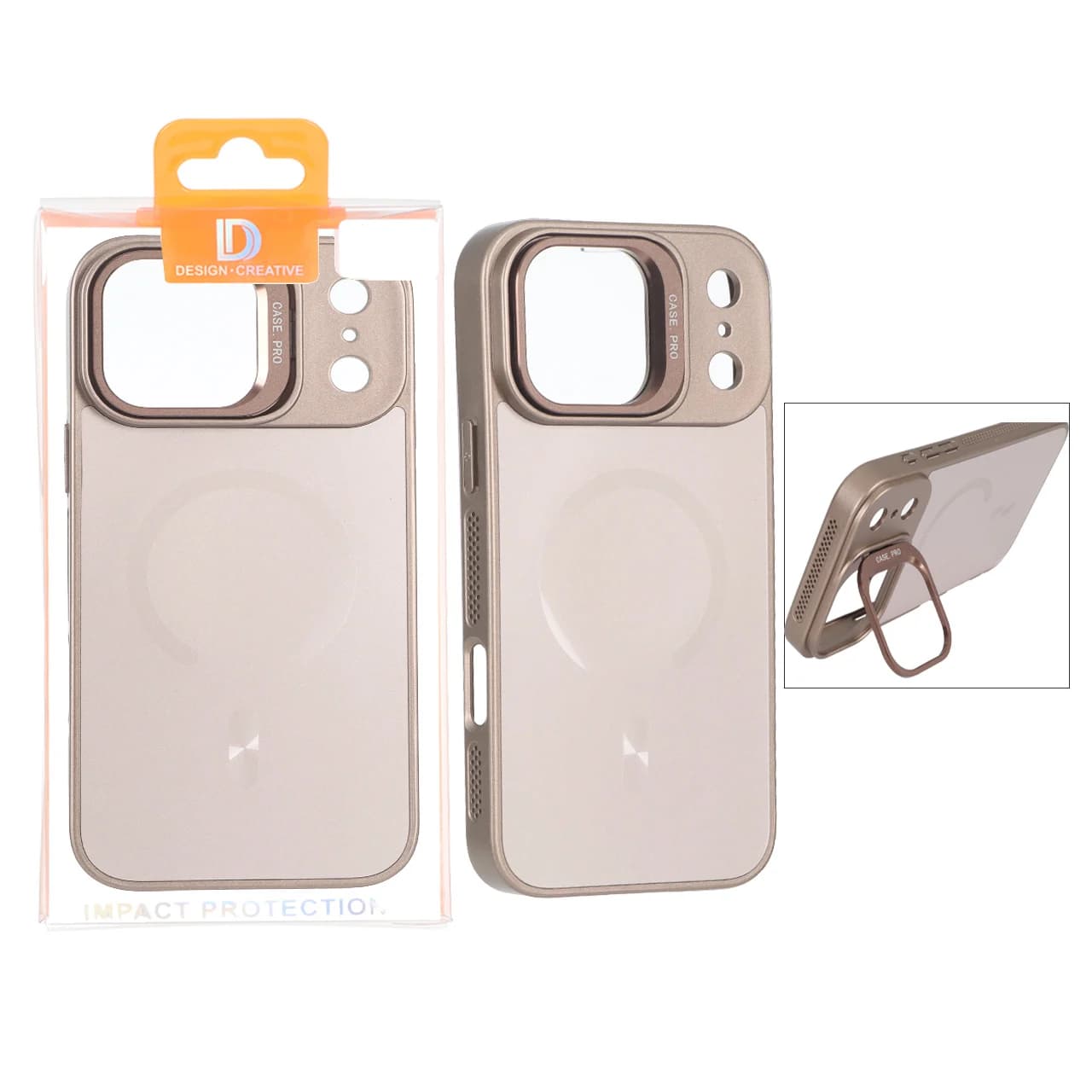 قاب اورجینال PVD Case Pro استندشو MagSafe مدل Apple iPhone 17 Pro Max — تصویر ۲