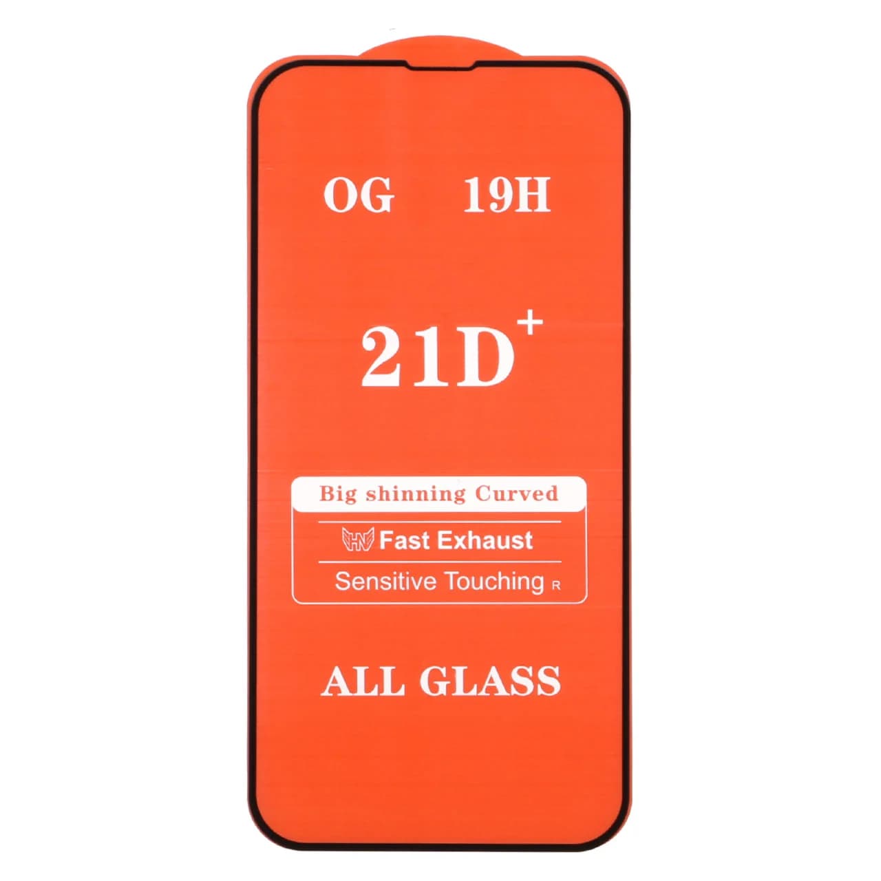 محافظ صفحه نمایش شیشه ای Apple iPhone 13 Pro Max – Full Cover 21D (بدون پک) – مشکی